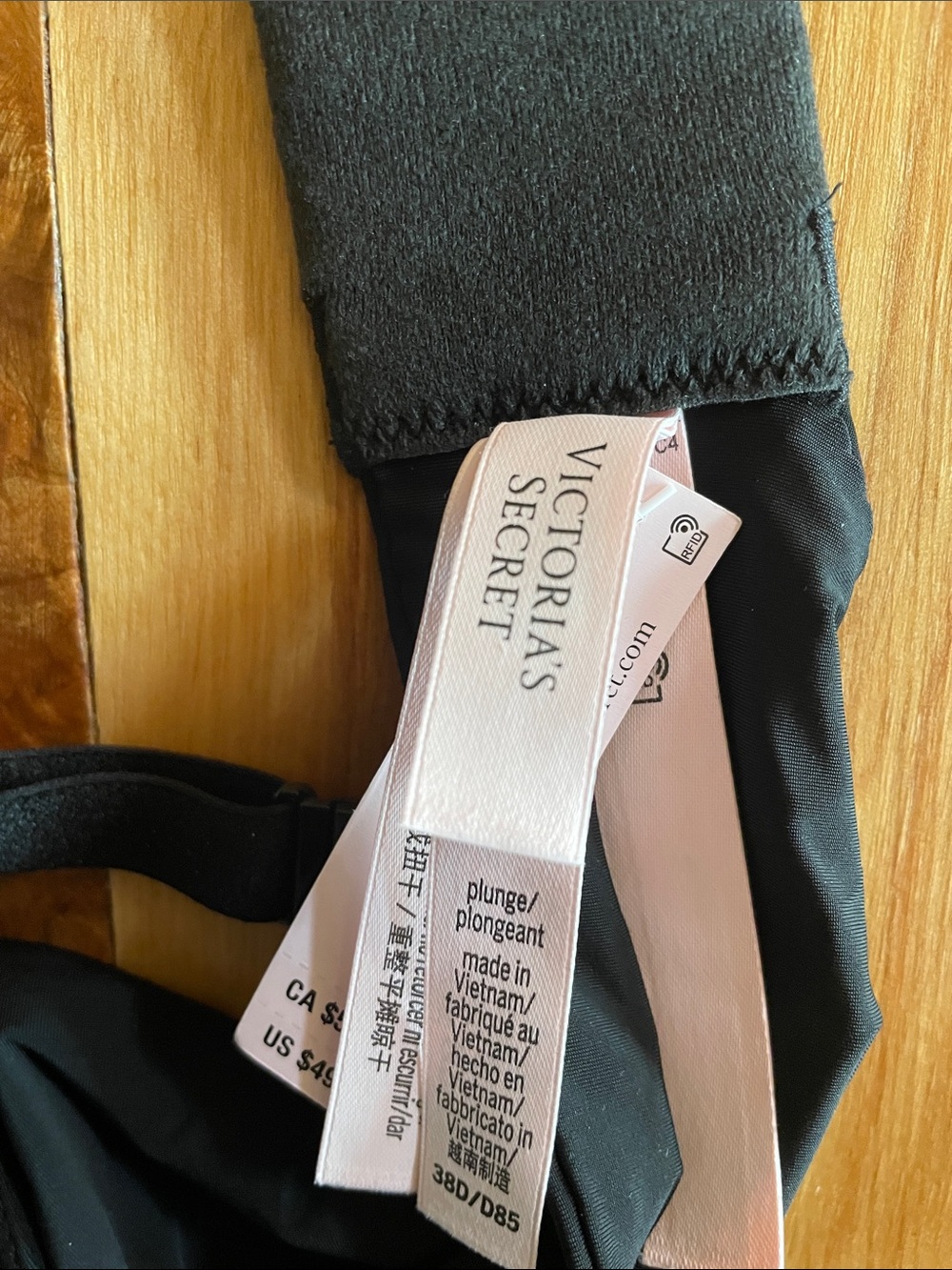 Victoria's Secret Black push up. Adds 2 cups, lifts and shapes. - Picture 5 of 6